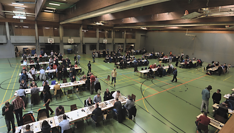 Bezirks- und Landesligen in der Stadthalle