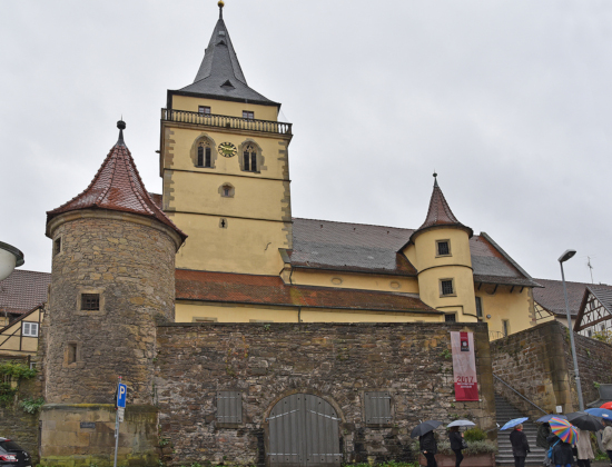 Wehrkirche St. Fabian und Sebastian in Großsachsenheim